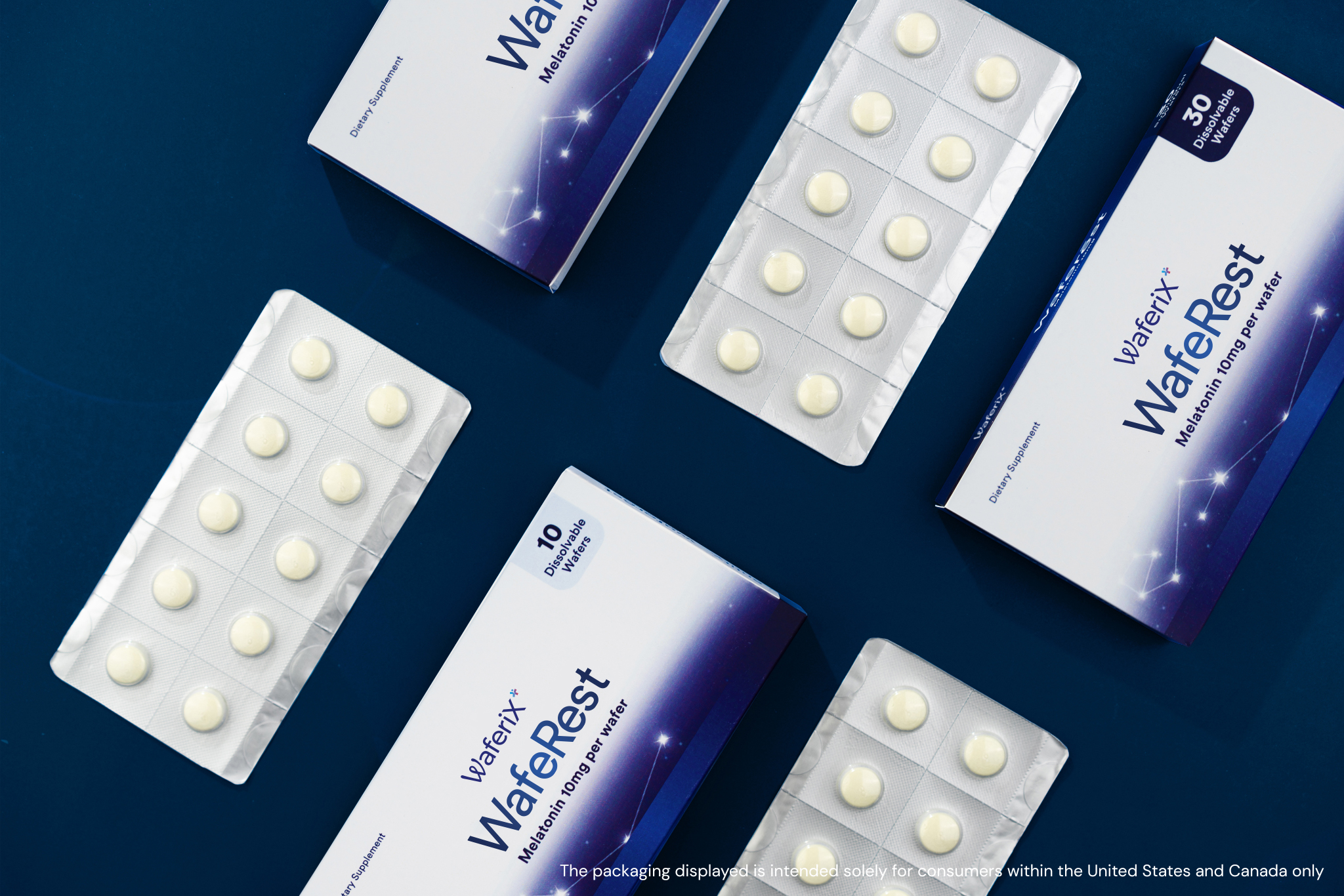 The packaging displayed is intended solely for consumers within